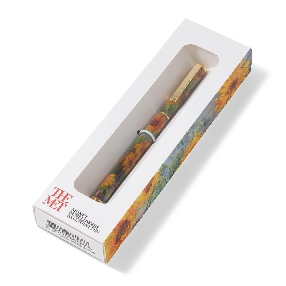 Monet Sunflowers Ballpoint Pen*The Met Store Fashion