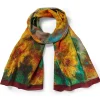 Monet Sunflowers Oblong Silk Scarf*The Met Store Sale