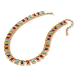New Kingdom Gems Collar Necklace*The Met Store Cheap
