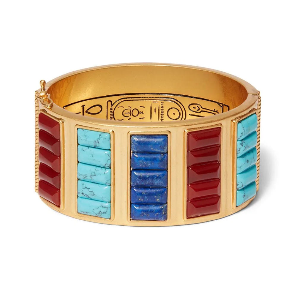 New Kingdom Gems Hinged Cuff*The Met Store New