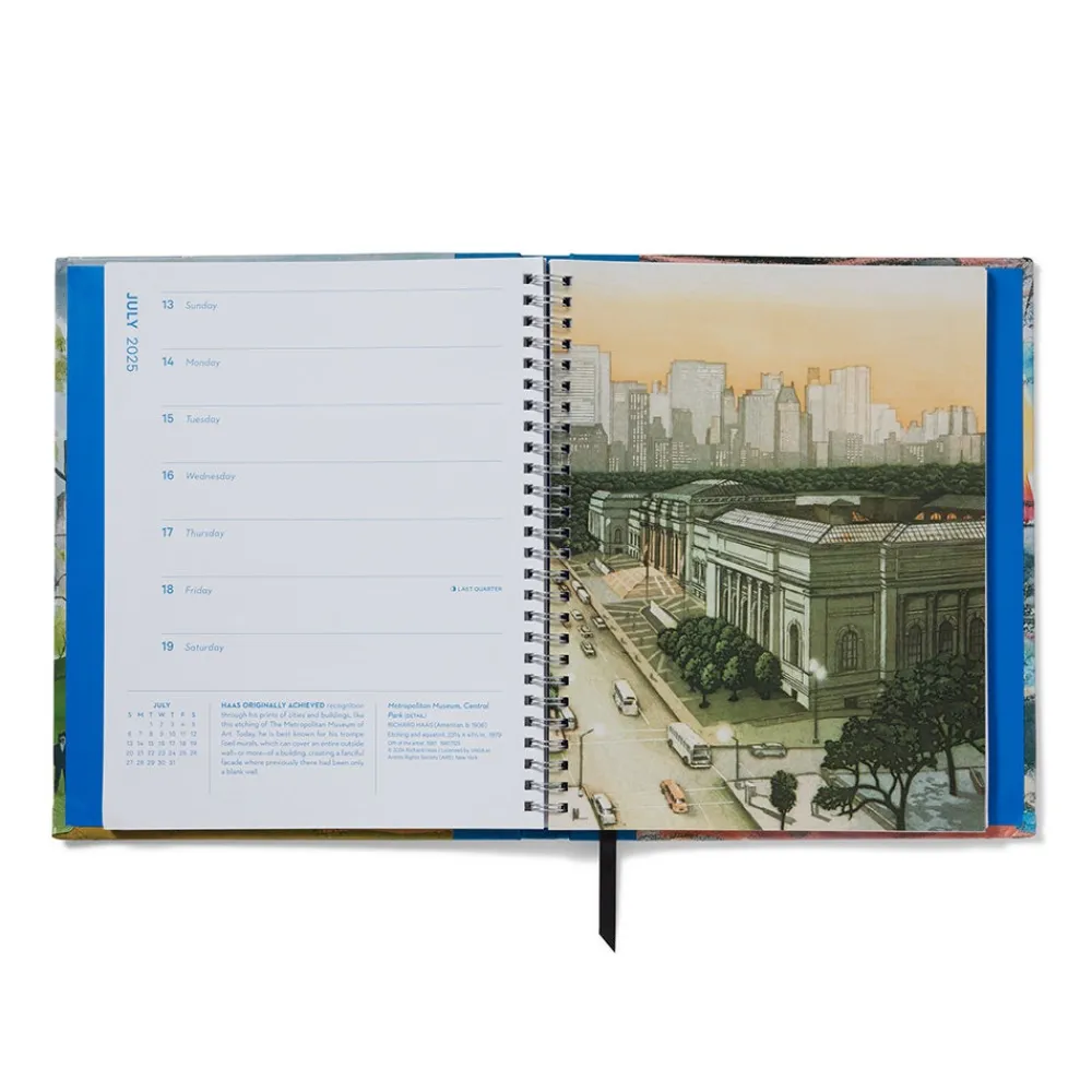New York in Art Deluxe Engagement Calendar 2025*The Met Store Sale