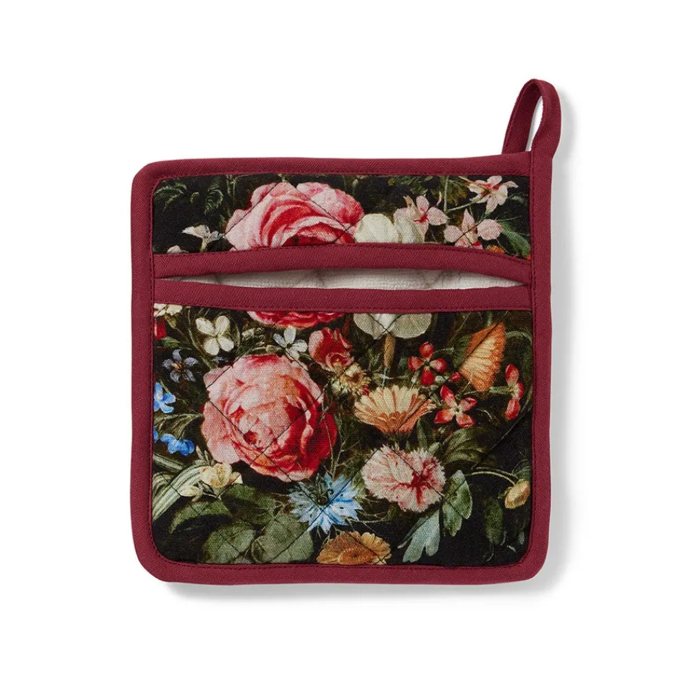 Peeters Bouquet of Flowers Pot Holder and Oven Mitt Set*The Met Store Flash Sale