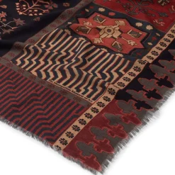 Persian Garden Oversize Square Wool Scarf*The Met Store Cheap