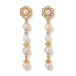 Philippine Pearl Linear Drop Earrings*The Met Store Flash Sale