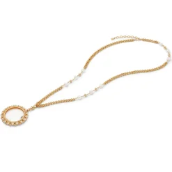 Philippine Pearl Magnifier Pendant Necklace*The Met Store Sale