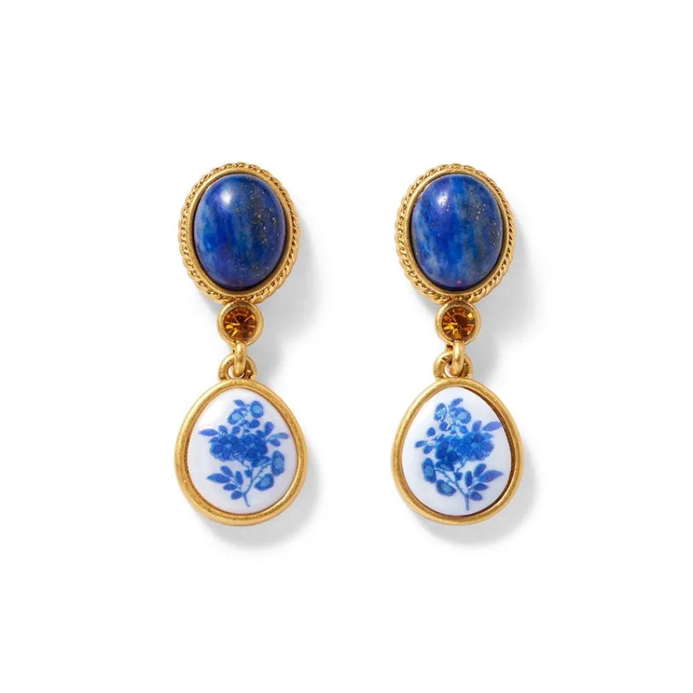 Qing Bottle Floral Drop Earrings*The Met Store Hot
