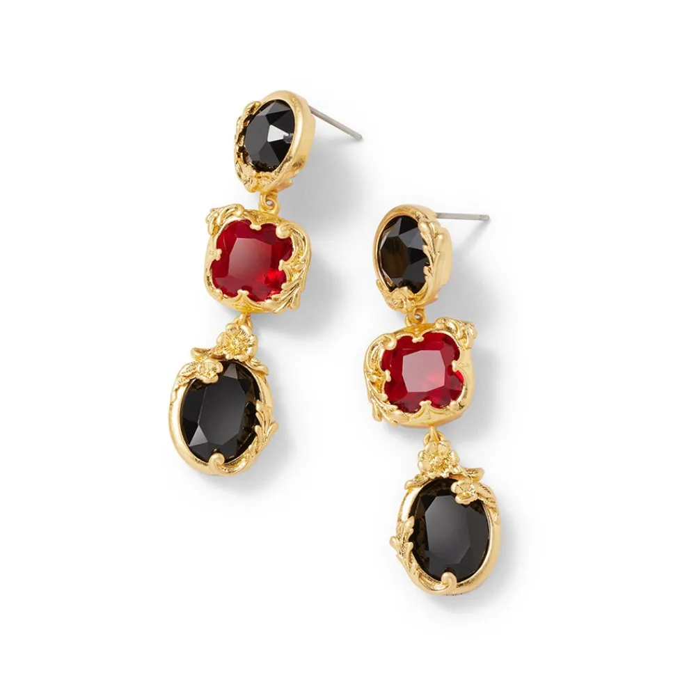 Rococo Motifs Drop Earrings*The Met Store Best Sale
