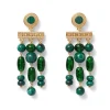 Roman Malachite Chandelier Earrings*The Met Store Online