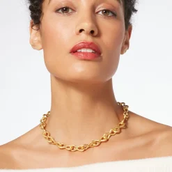 Roman Malachite Statement Necklace*The Met Store Fashion