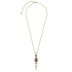 Royal Scarab Lariat Necklace*The Met Store Best Sale
