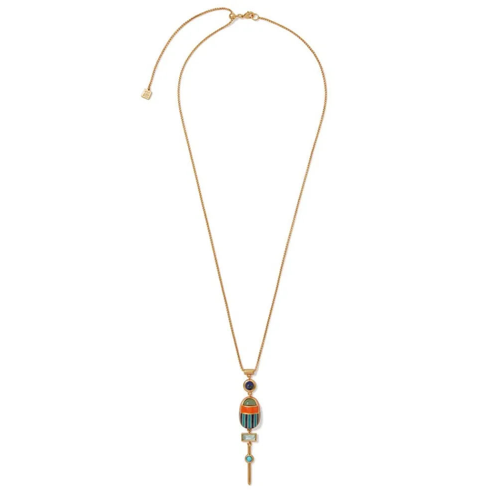Royal Scarab Lariat Necklace*The Met Store Best Sale