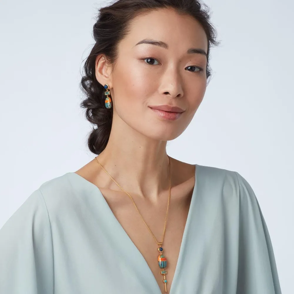 Royal Scarab Lariat Necklace*The Met Store Best Sale
