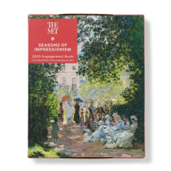 Seasons of Impressionism Spiral-Bound Engagement Calendar 2025*The Met Store Shop
