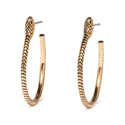 Serpentine Hoop Earrings*The Met Store Hot