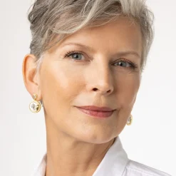 Spanish Day and Night Sun Drop Earrings*The Met Store Online