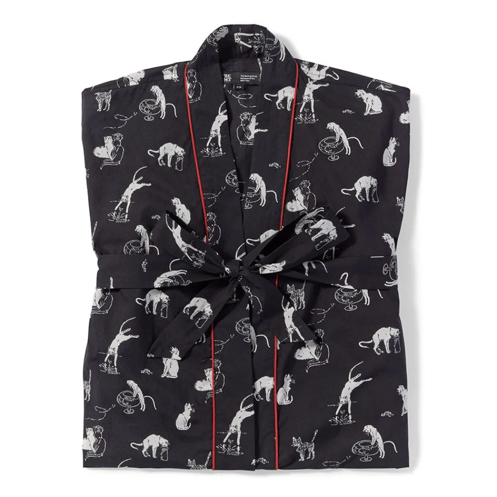 Steinlen Cats Unisex Cotton Robe*The Met Store Best