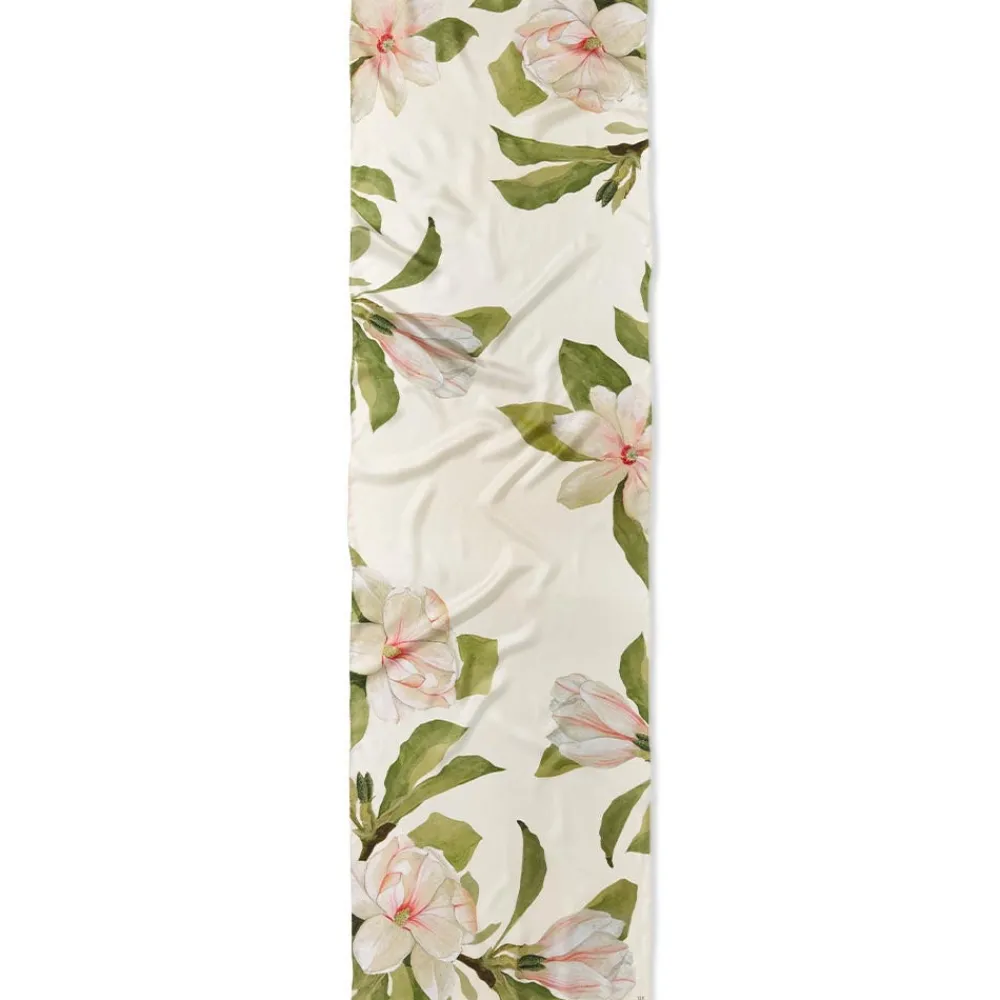 Studies of Magnolias Oblong Silk Scarf*The Met Store Shop