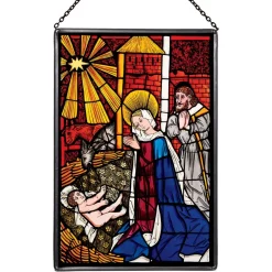 The Nativity Glass Panel*The Met Store Best
