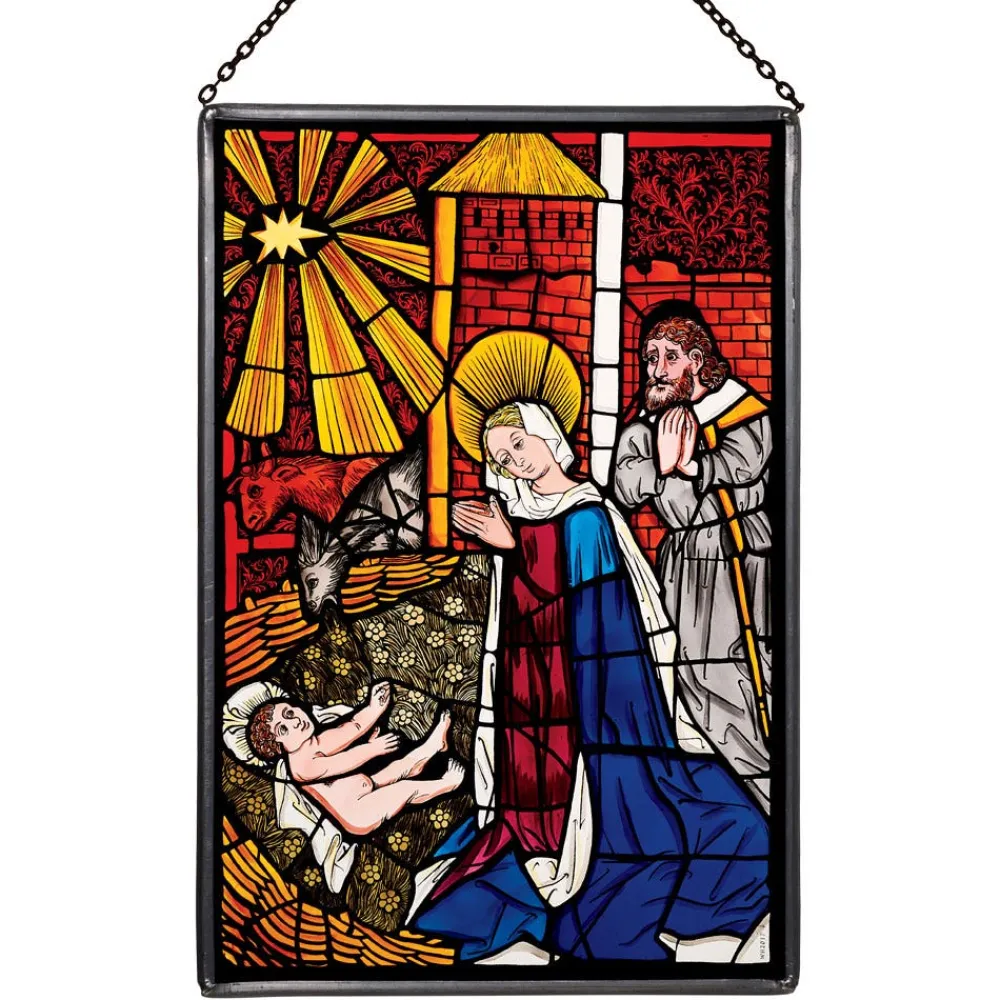The Nativity Glass Panel*The Met Store Best
