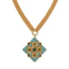 Tibetan Mandala Pendant Necklace*The Met Store Cheap