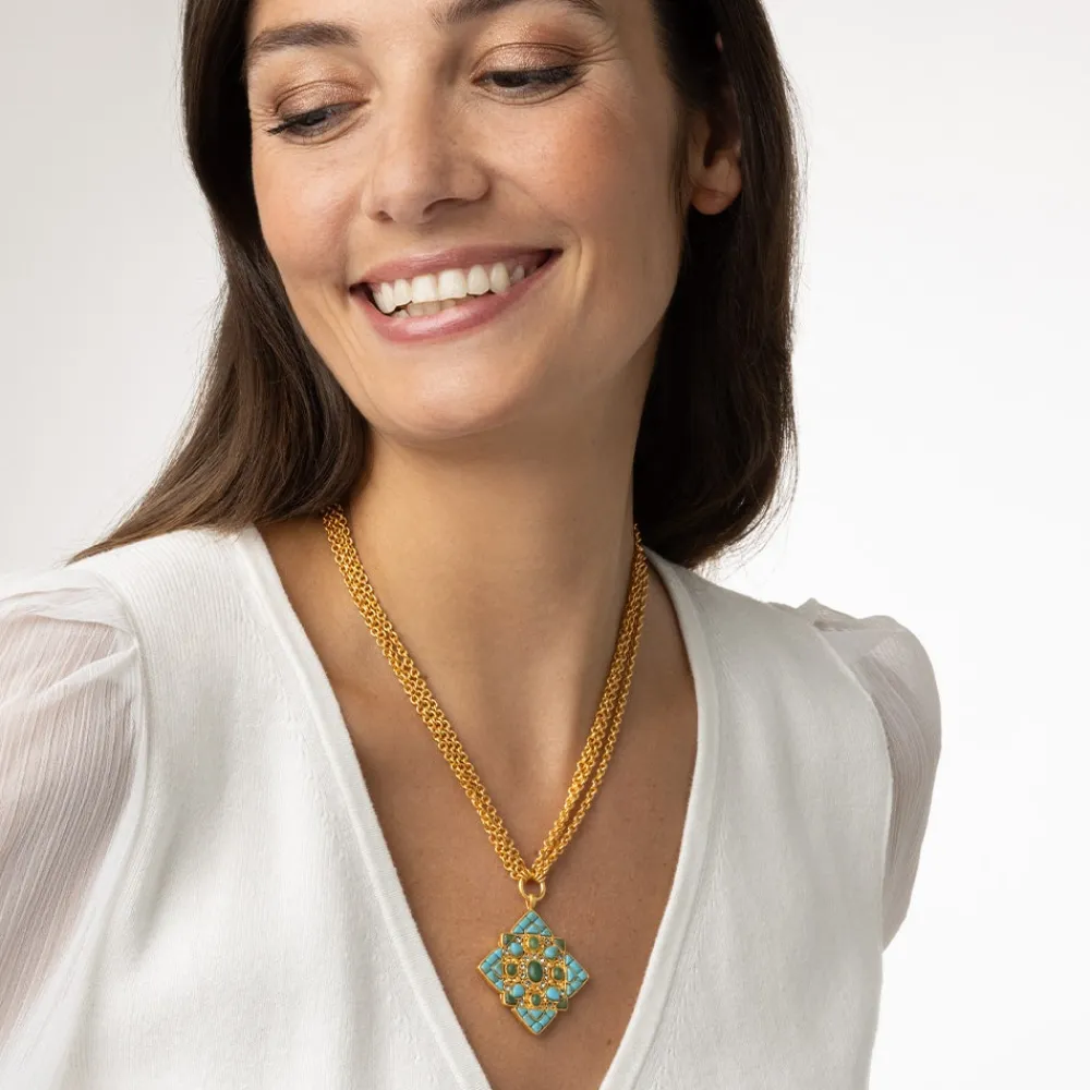 Tibetan Mandala Pendant Necklace*The Met Store Cheap