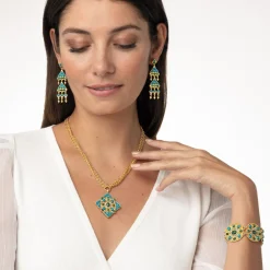 Tibetan Mandala Pendant Necklace*The Met Store Cheap