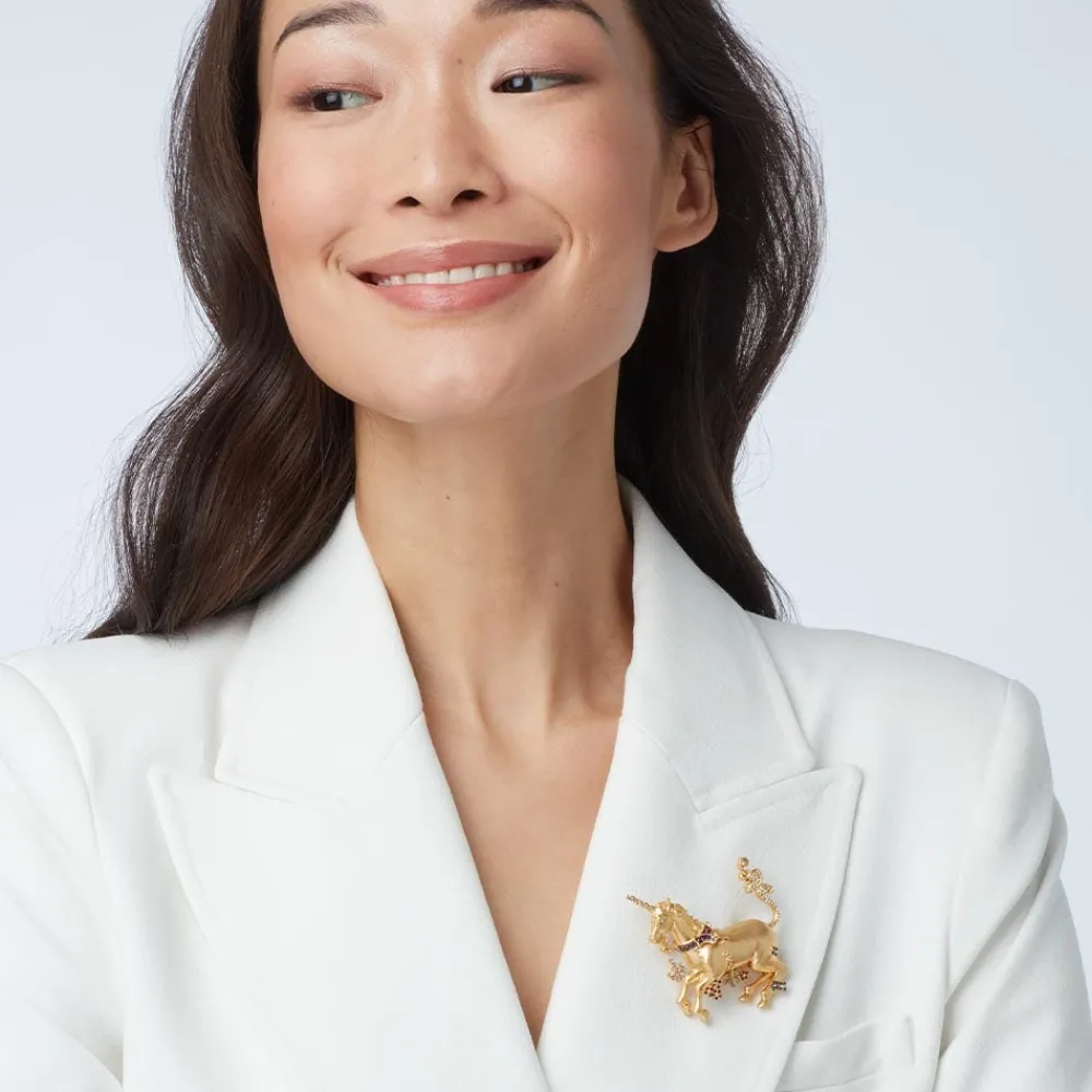 Unicorn Brooch*The Met Store Fashion