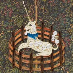 Unicorn Quilled Card*The Met Store Fashion