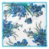 Van Gogh Iris Motif Silk Neckerchief*The Met Store Clearance