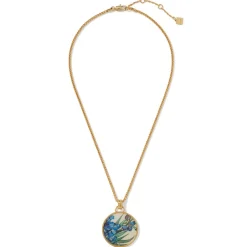 Van Gogh Irises Enamel Pendant Necklace*The Met Store Shop