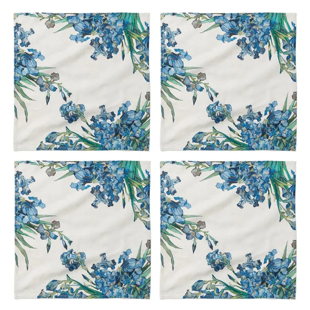 Van Gogh Irises Napkin Set*The Met Store Hot