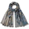 Van Gogh Irises Wool-Blend Shawl*The Met Store Best