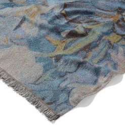 Van Gogh Irises Wool-Blend Shawl*The Met Store Best