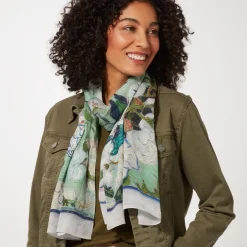 Van Gogh Roses Oblong Silk Scarf*The Met Store Fashion