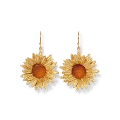 Van Gogh Sunflower Drop Earrings*The Met Store New