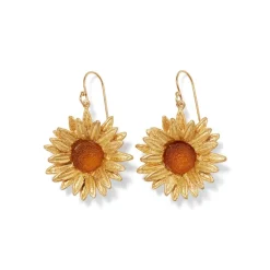 Van Gogh Sunflower Drop Earrings*The Met Store New