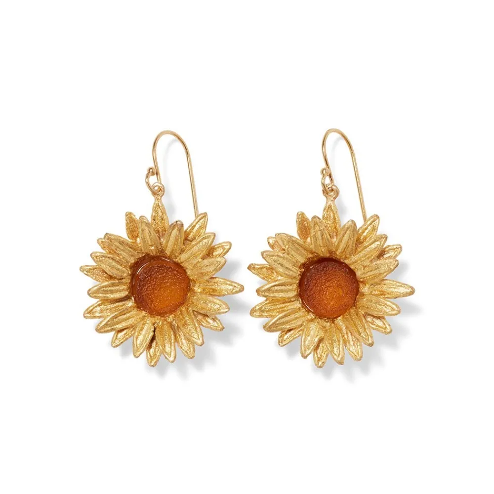 Van Gogh Sunflower Drop Earrings*The Met Store New