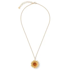 Van Gogh Sunflower Pendant Necklace*The Met Store Cheap