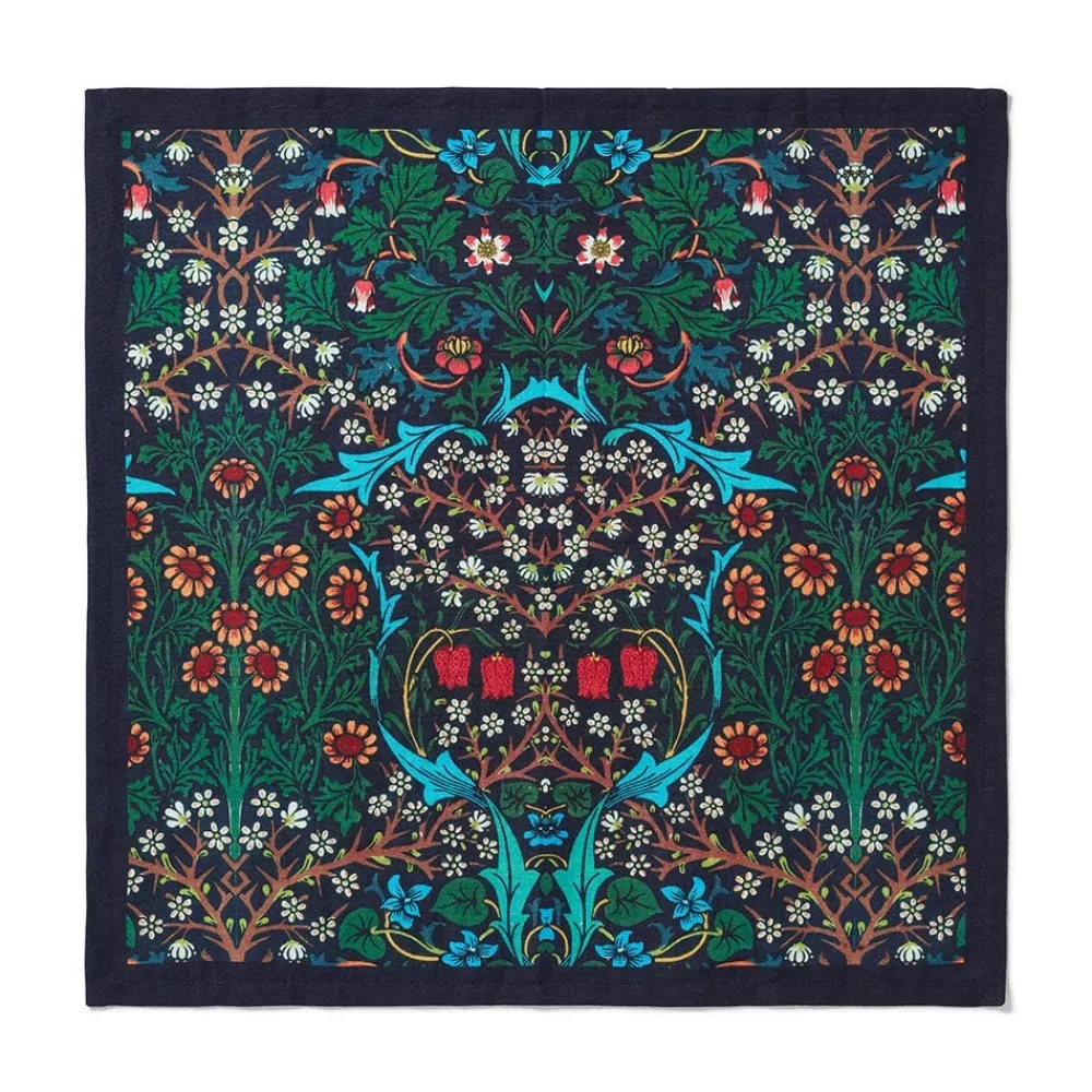 William Morris Botanical Print Napkin Set*The Met Store Online