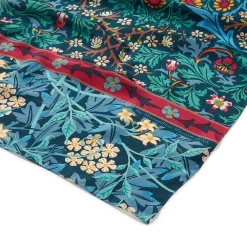 William Morris Mixed Patterns Oblong Silk Scarf*The Met Store Cheap