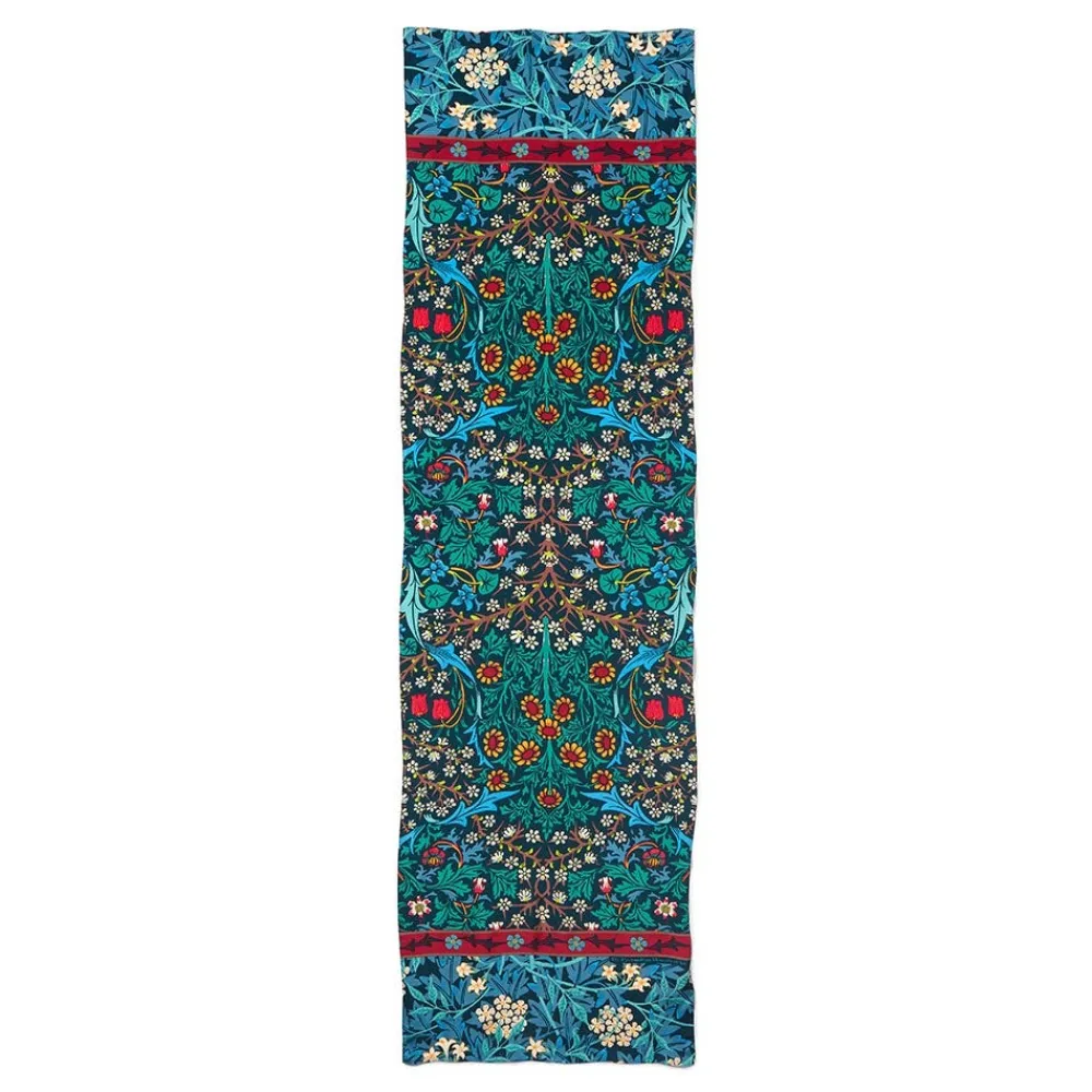 William Morris Mixed Patterns Oblong Silk Scarf*The Met Store Cheap