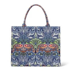 William Morris Peacock and Dragon Oversize Structured Tote*The Met Store Online