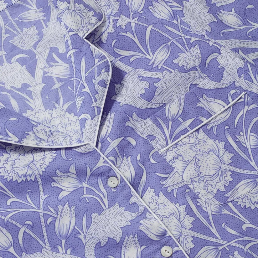 William Morris Wild Tulip Women's Cotton Pajamas*The Met Store Hot
