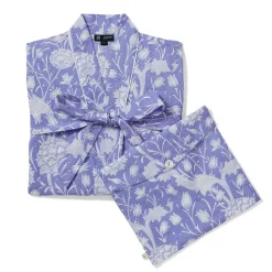 William Morris Wild Tulip Women's Cotton Robe*The Met Store Discount