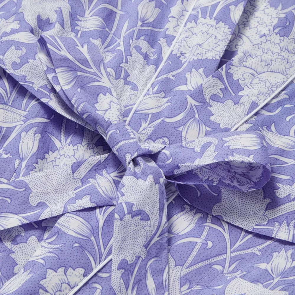 William Morris Wild Tulip Women's Cotton Robe*The Met Store Discount