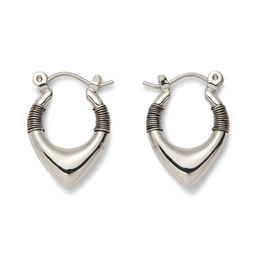 Wrapped Chevron Huggie Earrings*The Met Store Flash Sale